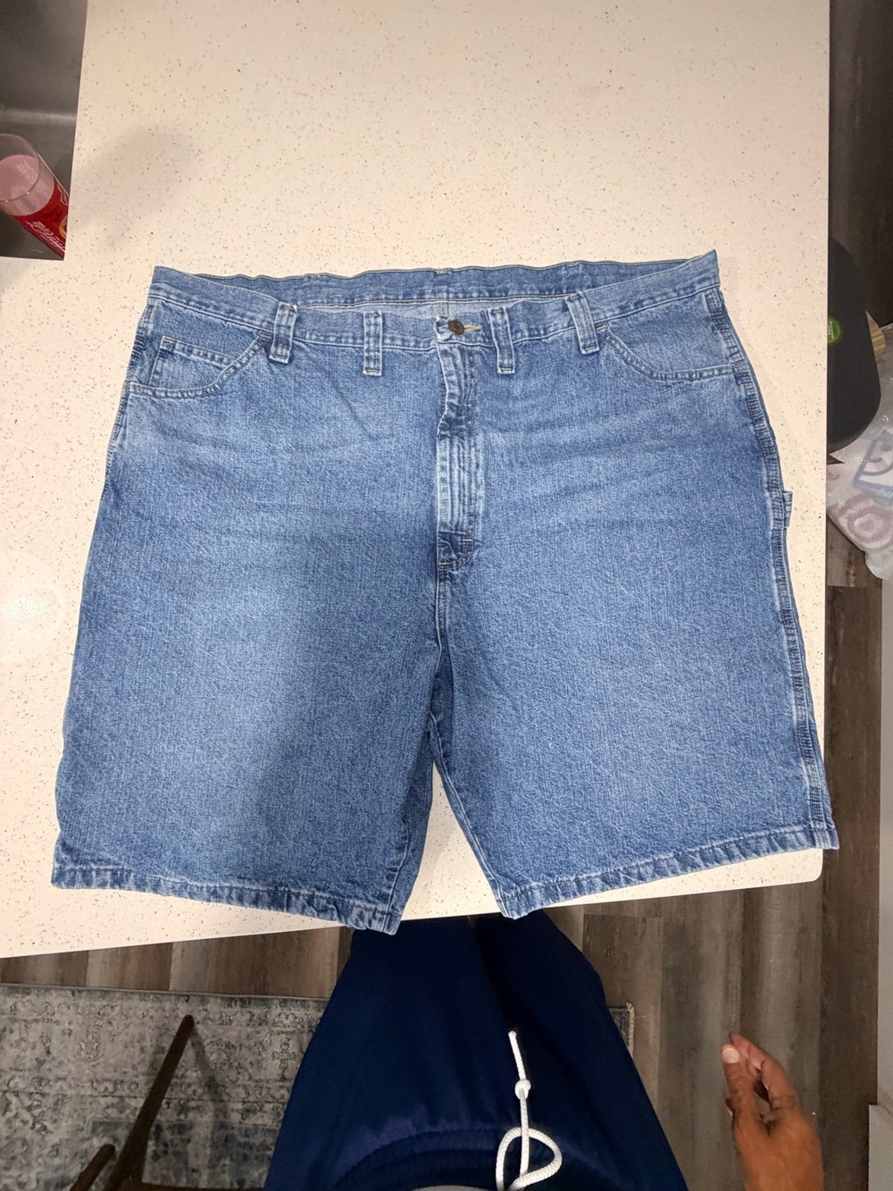 Wrangler Men's Medium Blue Denim Shorts